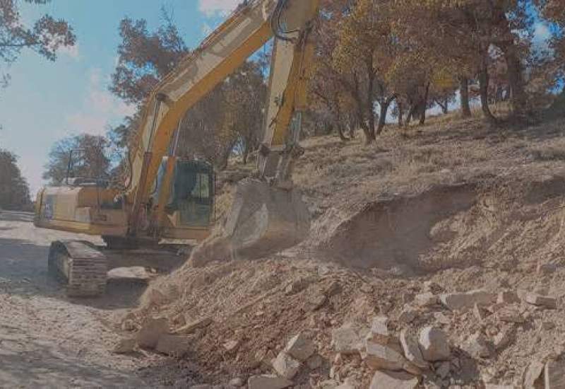 آغاز عملیات اجرایی پروژه بهسازی راه روستای وزگ شهرستان بویراحمد