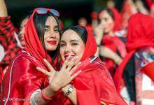 (تصاویر) حضور زنان پرسپولیسی در ورزشگاه آزادی  <img src="/images/picture_icon.png" width="11" height="10" border="0" align="top">