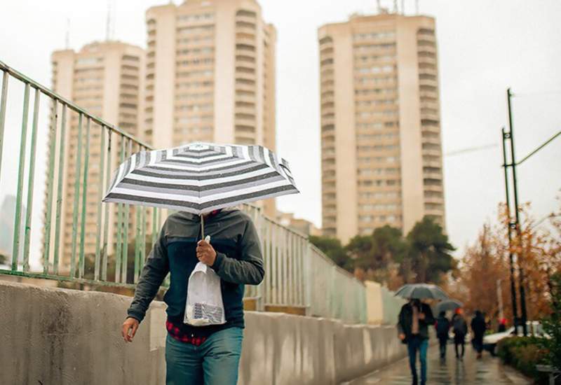 بارش برف و باران در ۶ استان / جمعه بارش‌ها در این منطقه شدت می‌گیرد